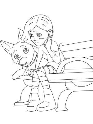 Раскраска Вольт