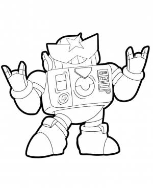 Раскраска Вольт из Браво Старс