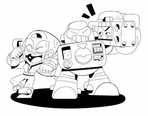 Раскраска Вольт из Браво Старс