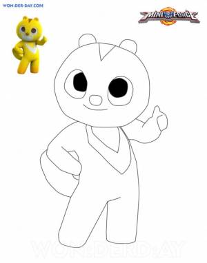 Раскраски Минифорс