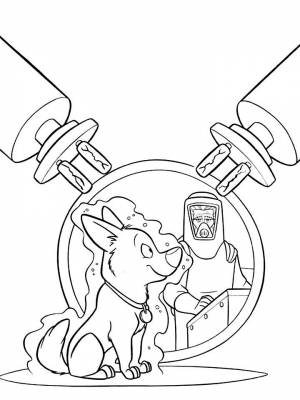 Раскраска Вольт   в формате