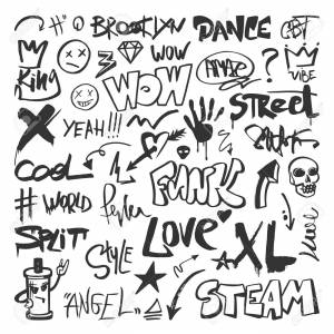 Urban Graffiti Elements