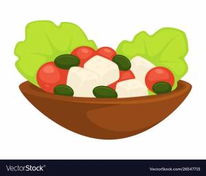 Салат рисунок для детей