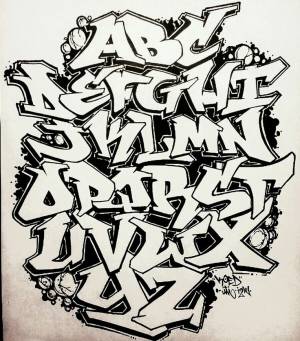 Пин от пользователя Олег КОКОН на доске Graffiti art amp; graffiti fonts
