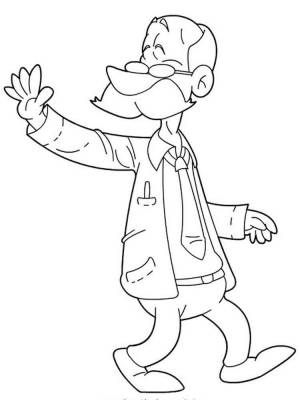 Раскраски Дед