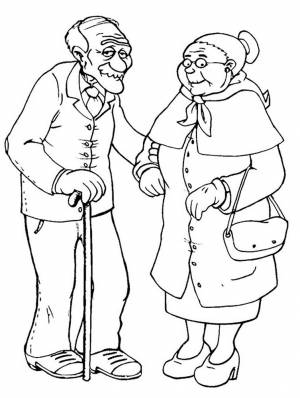 Картинки день пожилого человека дедушка и бабушка