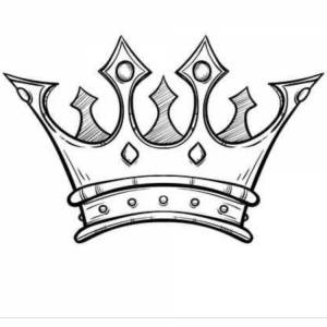 Рисунки для срисовки корона
