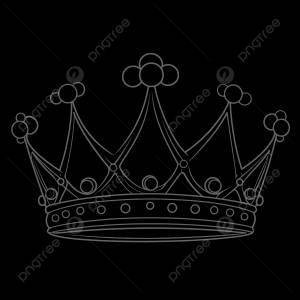 рисунок черно белая страница раскраски короны на белом фоне набросок эскиза вектор PNG , рисунок короны, рисунок крыла, рисунок кольца PNG картинки и пнг рисунок для й загрузки
