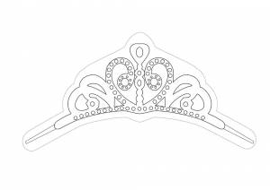 Раскраска корона