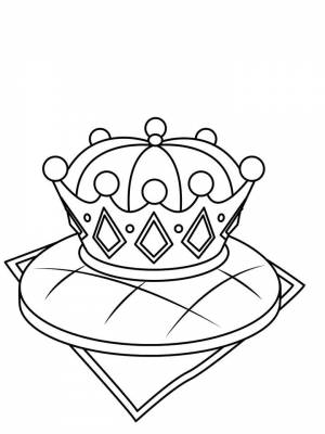 Раскраска Корона  для мальчиков