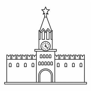 DataLife Engine > Версия для печати > Рисунок кремль для детей карандашом