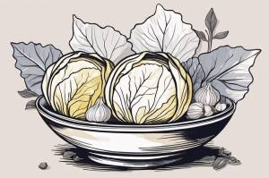 Раскраска салат для печати