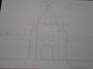 Мастер-класс по изобразительному искусству «Кремль»