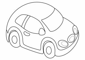 Раскраска «Машинка»