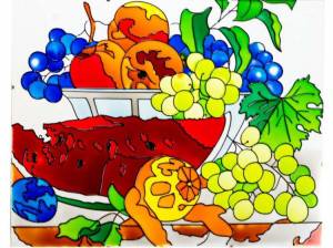 Витраж-раскраска «Натюрморт» NTB-06 Эйфорд 40x50 см