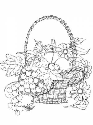 Раскраска Натюрморт картинка  для мальчиков