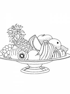 Раскраски Натюрморт   в формате