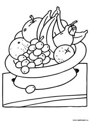 Раскраски Натюрморт