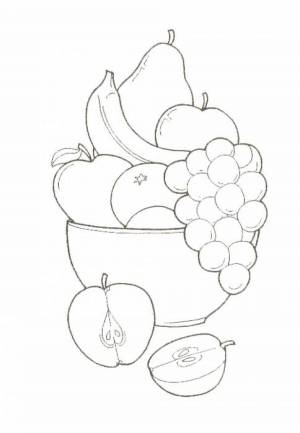 Раскраски Натюрморт