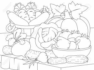 Still Life Of Vegetables