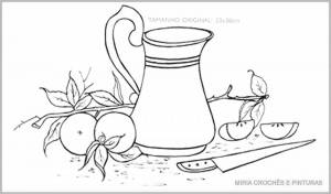 Раскраски Декоративный натюрморт