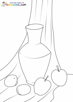 Раскраски Натюрморт