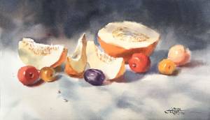 Натюрморт с фруктами