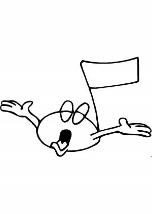 Раскраски, Рисунок нота