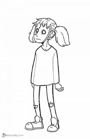 Раскраски Sally face