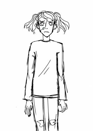 Раскраски Салли Фейс