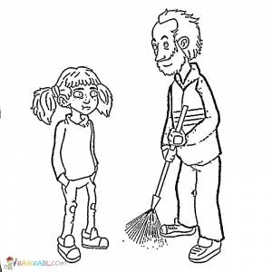 Раскраски Салли Фейс