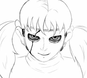 Раскраска Салли фейс