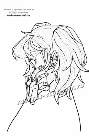 Раскраски Салли Фейс