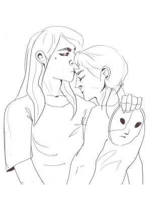 Раскраски Салли Фейс