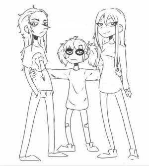 Раскраски Sally face