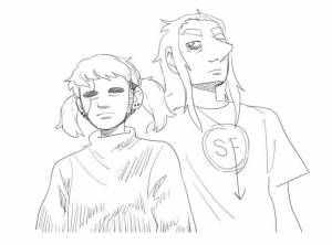 Раскраска салли фейс