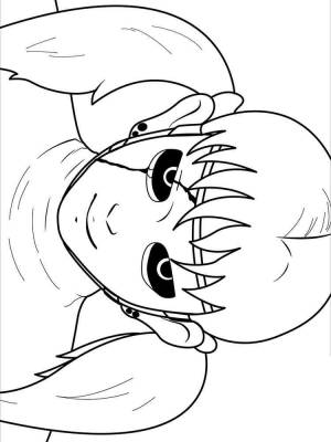 Раскраски Салли Фейс