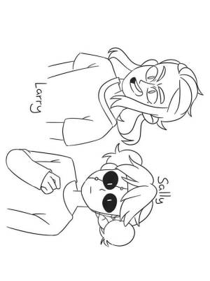 Раскраски Салли Фейс