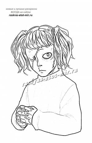 Раскраски Салли Фейс