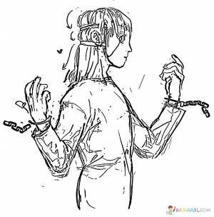 Раскраска салли фейс