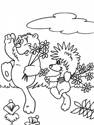 Раскраски Советские мультики   в формате