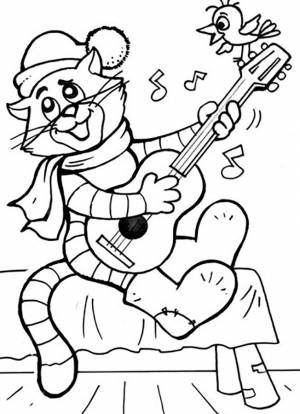 Раскраски Простоквашино  и  онлайн