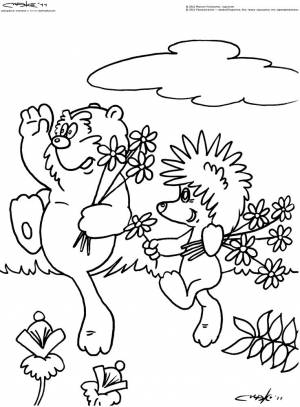 раскраска советские мультфильмы