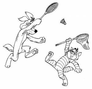 Раскраска Советские мультики картинка в формате  для детей