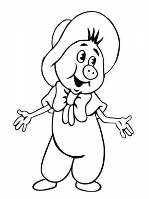 Раскраска Советские мультики картинка