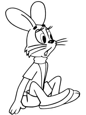 Раскраски мультфильмы, Раскраска Зайка Советские мультфильмы
