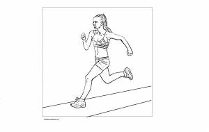 Раскраски на тему спорта