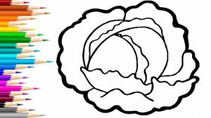 Как нарисовать КАПУСТУ