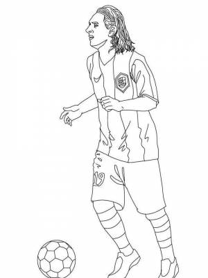 Раскраска Футбол  для мальчиков