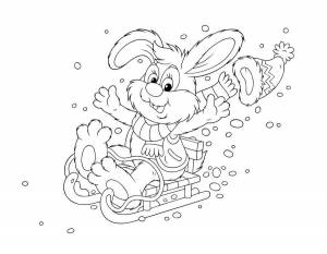 Раскраски Зимние Виды Спорта